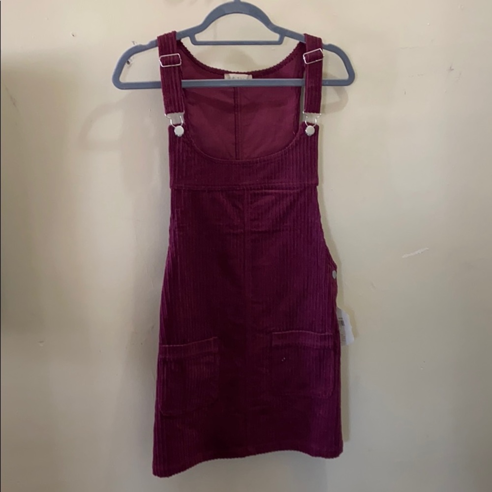 cute overall dress!